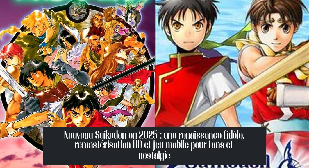 new_suikoden_game Nouveau Suikoden en 2025 : une renaissance fidèle, remastérisation HD et jeu mobile pour fans et nostalgie