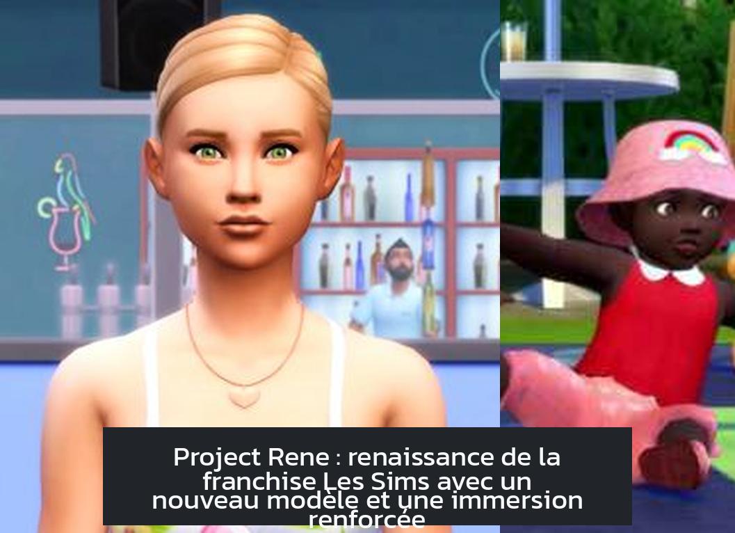 Project Rene : renaissance de la franchise Les Sims avec un nouveau modèle et une immersion renforcée