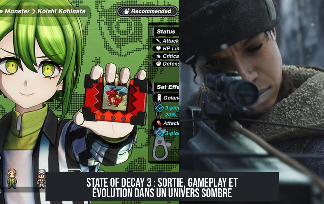 state_of_decay_3 State of Decay 3 : sortie, gameplay et évolution dans un univers sombre