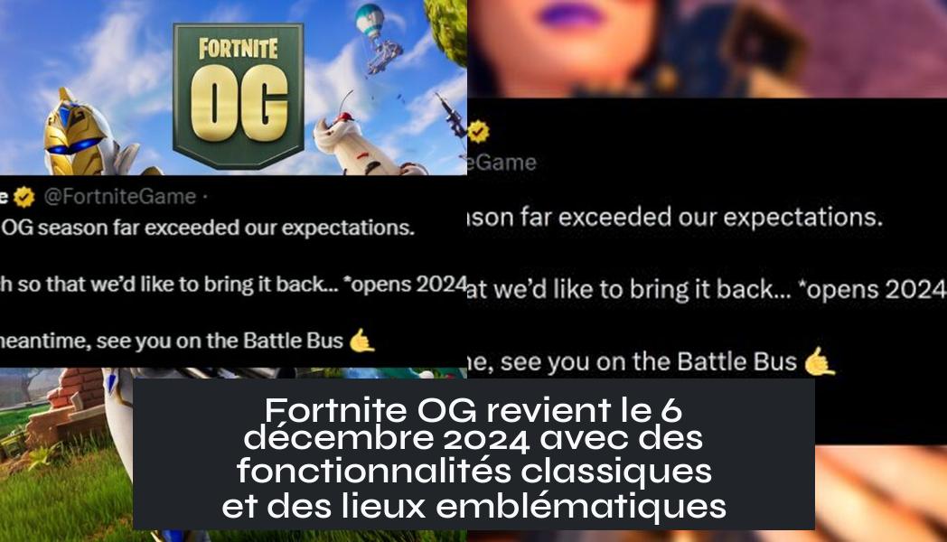when_is_og_fortnite_coming_back Fortnite OG revient le 6 décembre 2024 avec des fonctionnalités classiques et des lieux emblématiques