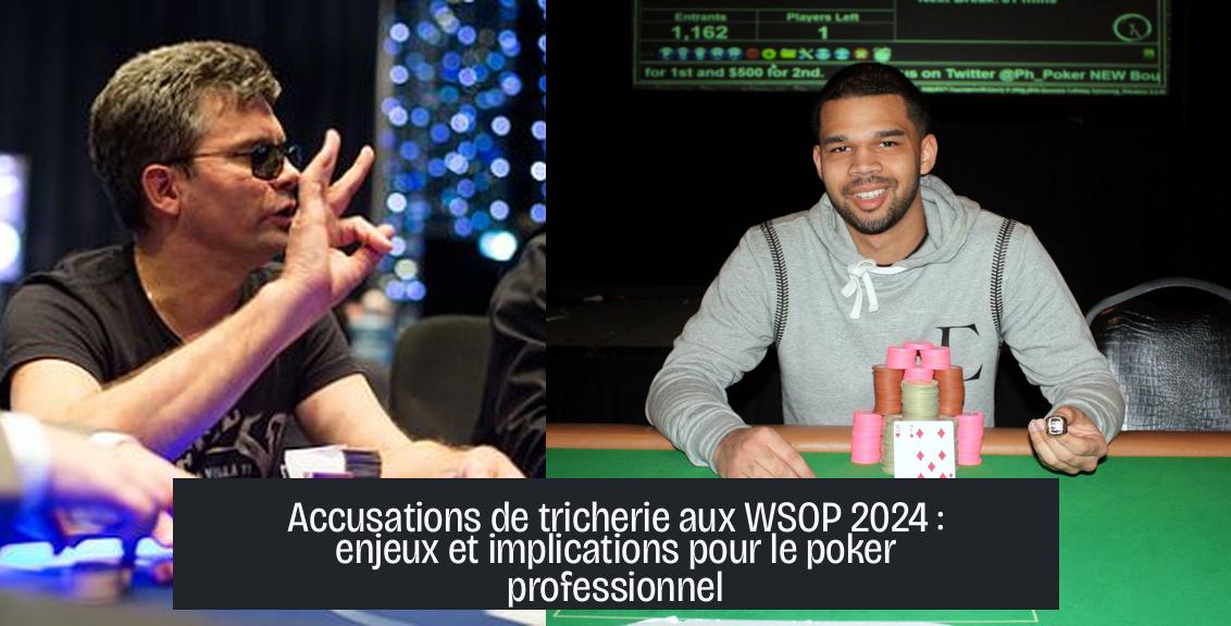 Accusations de tricherie aux WSOP 2024 : enjeux et implications pour le poker professionnel