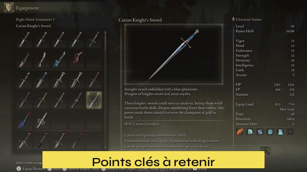 Points clés à retenir
