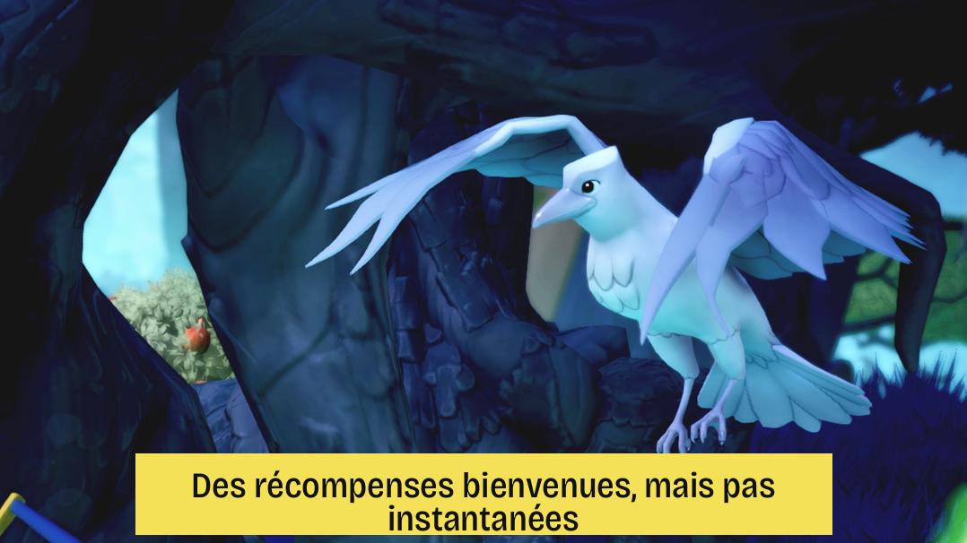 Des récompenses bienvenues, mais pas instantanées