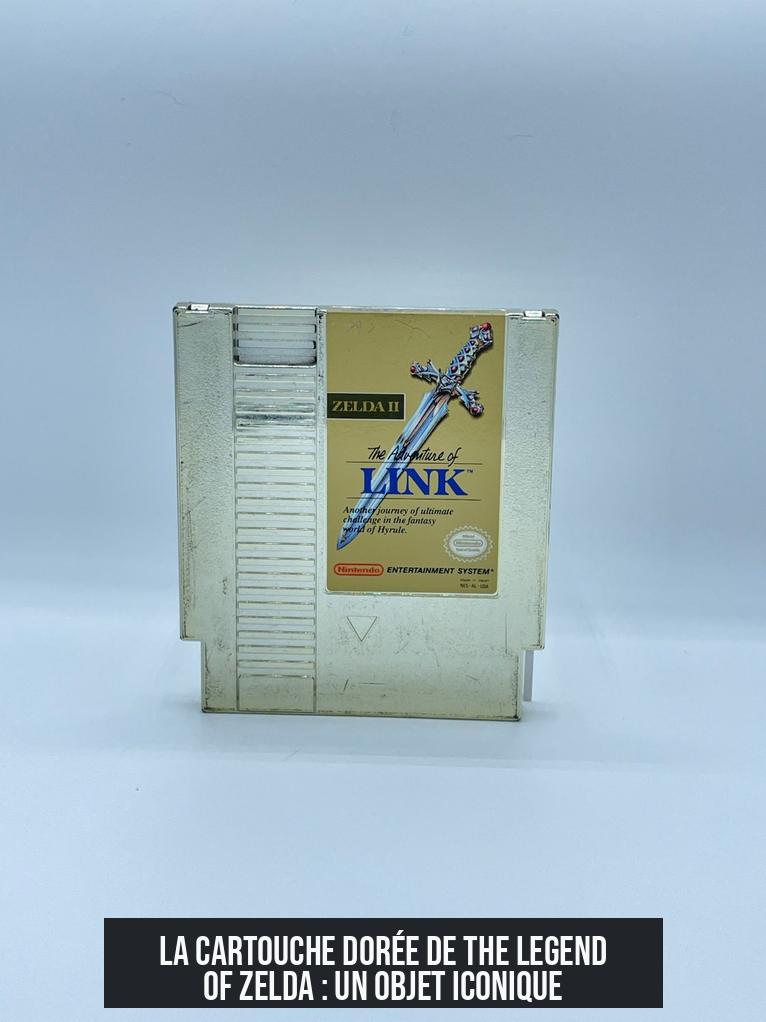 La cartouche dorée de The Legend of Zelda : un objet iconique