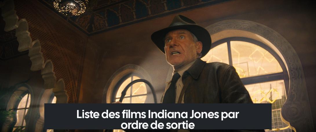 Liste des films Indiana Jones par ordre de sortie