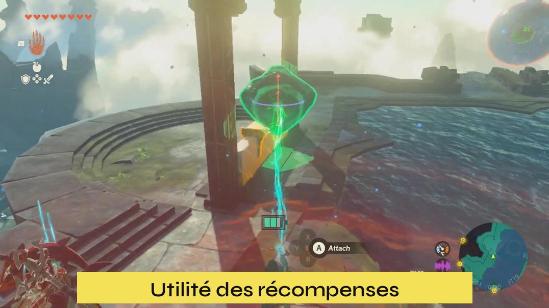 Utilité des récompenses