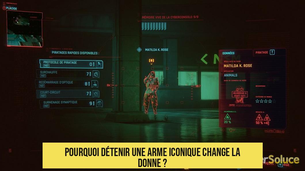 Pourquoi détenir une arme iconique change la donne ?