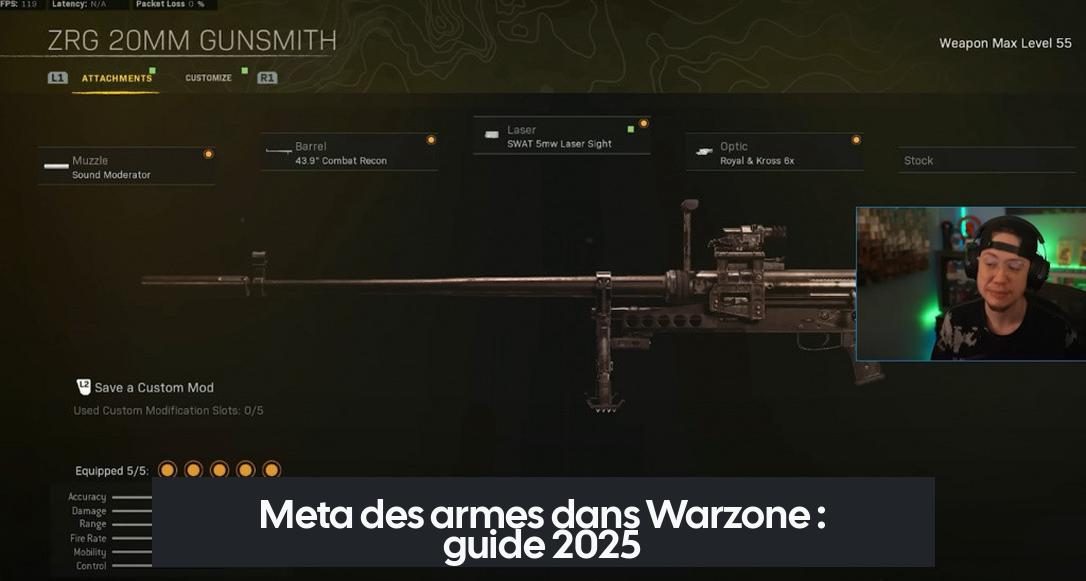 Meta des armes dans Warzone : guide 2025