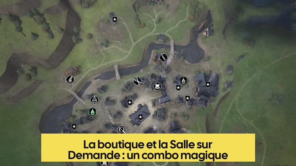 La boutique et la Salle sur Demande : un combo magique