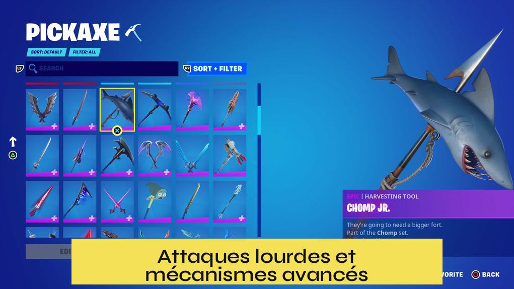 Attaques lourdes et mécanismes avancés