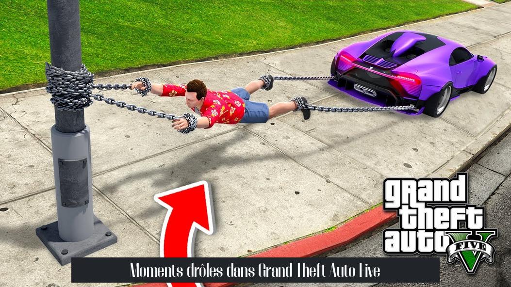 Moments drôles dans Grand Theft Auto Five