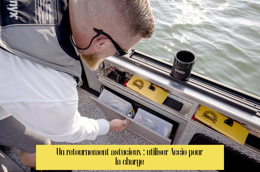 Un retournement astucieux : utiliser Accio pour la charge