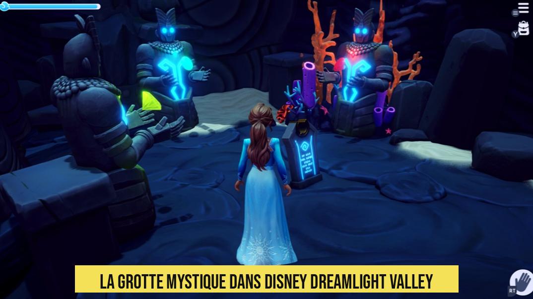 La Grotte Mystique dans Disney Dreamlight Valley