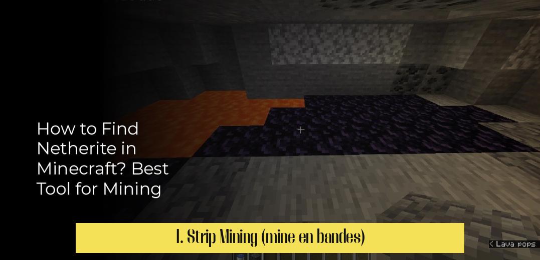 1. Strip Mining (mine en bandes)