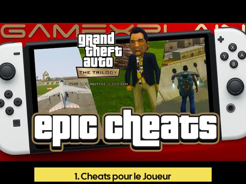 1. Cheats pour le Joueur