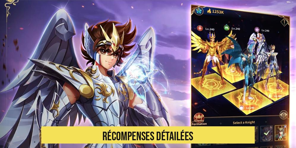 Récompenses Détailées