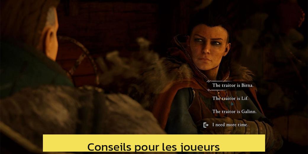 Conseils pour les joueurs