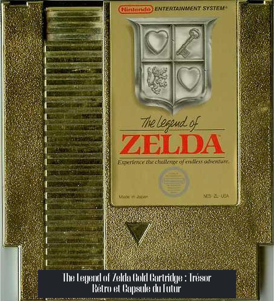 The Legend of Zelda Gold Cartridge : Trésor Rétro et Capsule du Futur