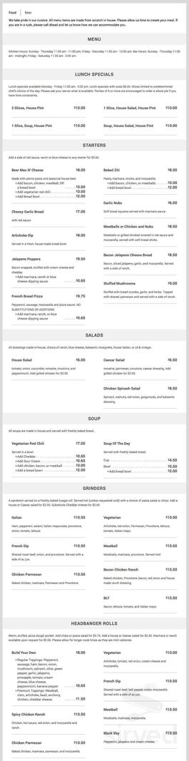 4. Le coin des gourmands : un menu food aussi raffiné qu’accessible