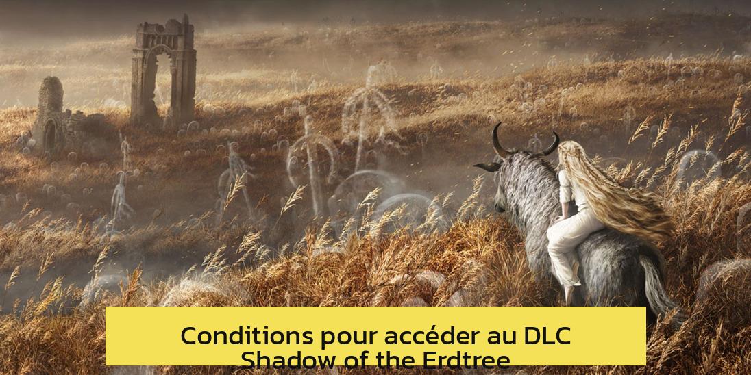 Conditions pour accéder au DLC Shadow of the Erdtree
