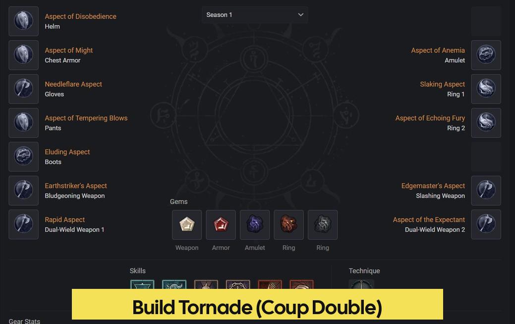 Build Tornade (Coup Double)