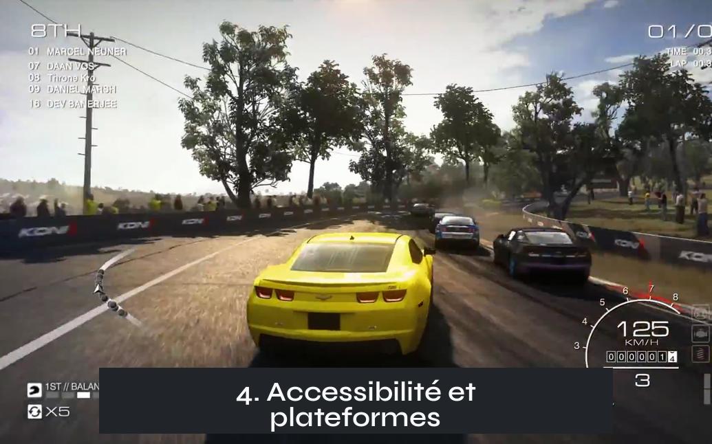 4. Accessibilité et plateformes