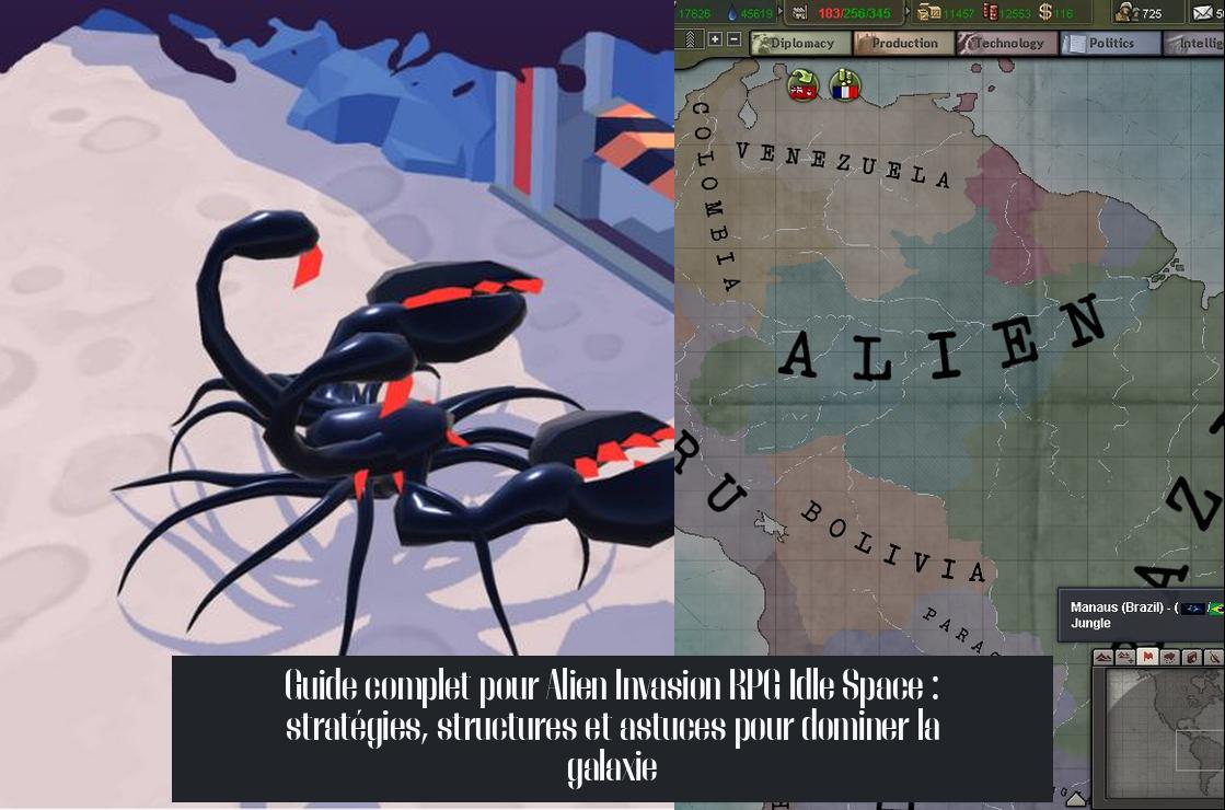 alien_invasion_game_walkthrough Guide complet pour Alien Invasion RPG Idle Space : stratégies, structures et astuces pour dominer la galaxie