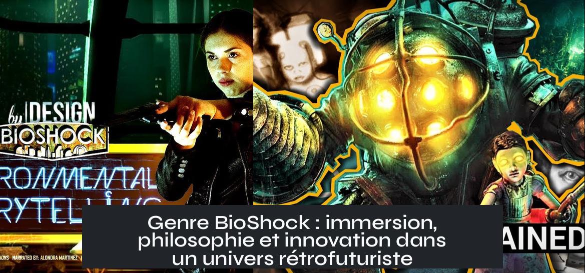 bioshock_genre Genre BioShock : immersion, philosophie et innovation dans un univers rétrofuturiste