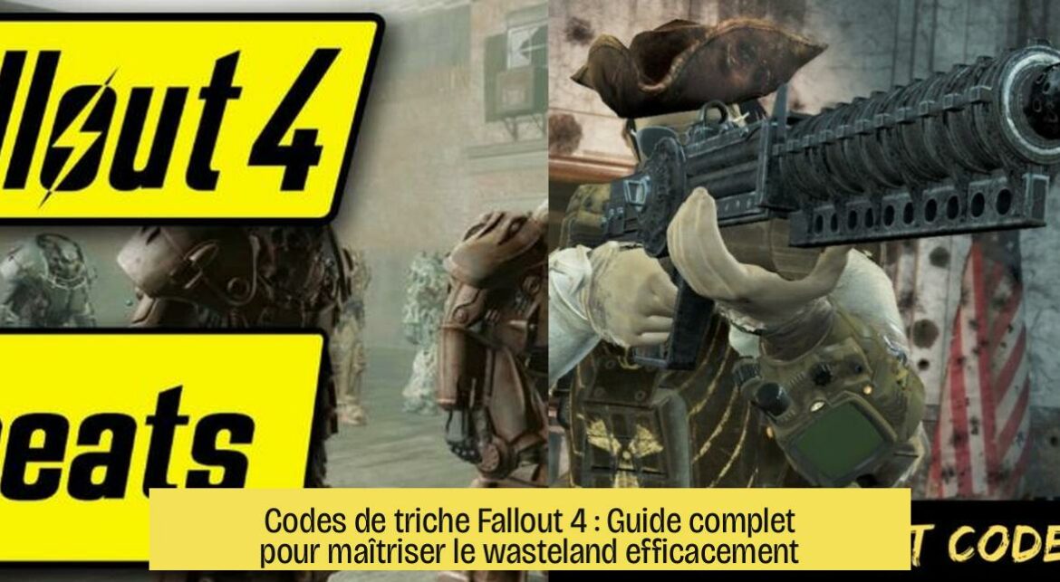 cheat_code_fallout_4 Codes de triche Fallout 4 : Guide complet pour maîtriser le wasteland efficacement