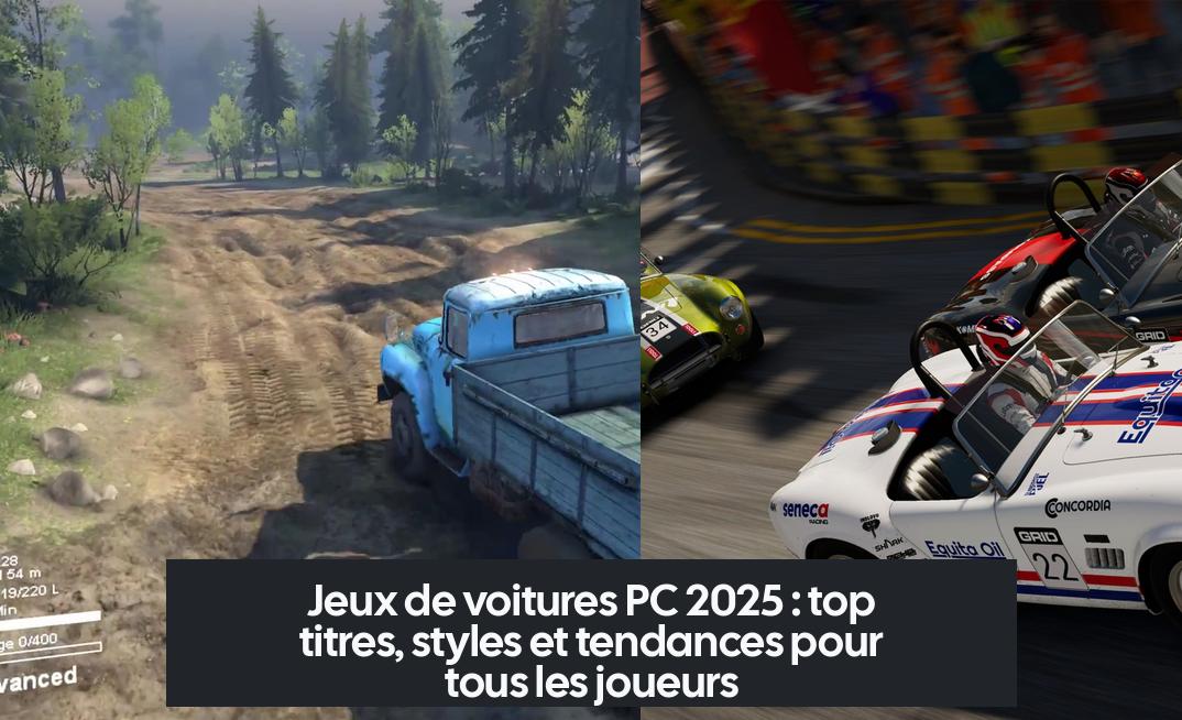 games_with_cars_pc Jeux de voitures PC 2025 : top titres, styles et tendances pour tous les joueurs