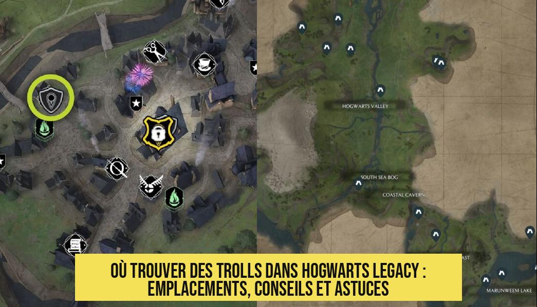 Où Trouver des Trolls dans Hogwarts Legacy : Emplacements, Conseils et Astuces
