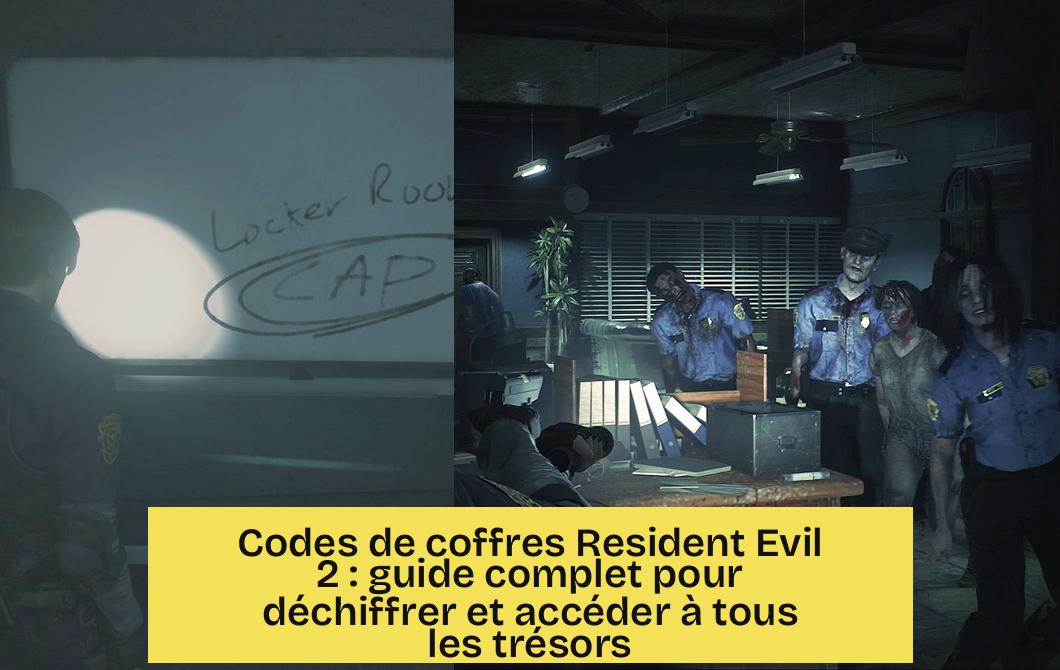 Codes de coffres Resident Evil 2 : guide complet pour déchiffrer et accéder à tous les trésors