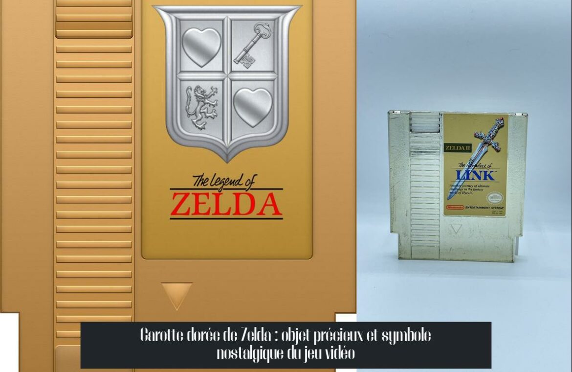 Carotte dorée de Zelda : objet précieux et symbole nostalgique du jeu vidéo